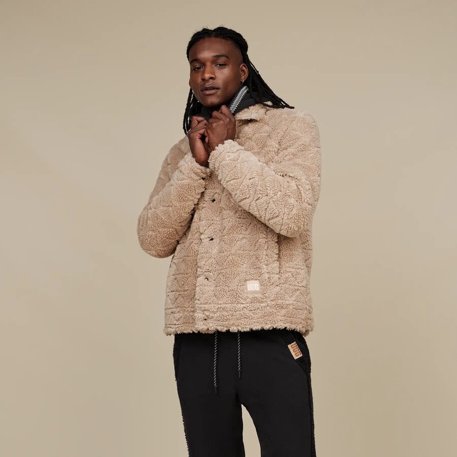 ジャンソン ugg フラッフ ジャケット ノベルティ