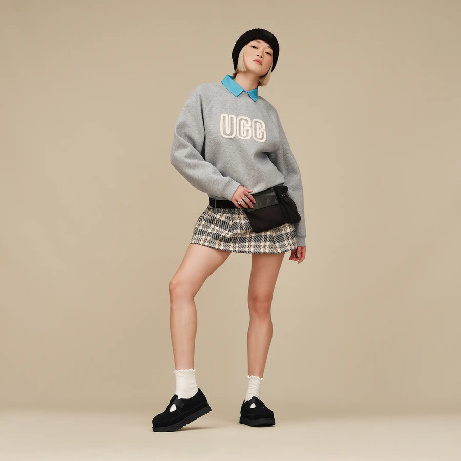 uggロゴクルーネック