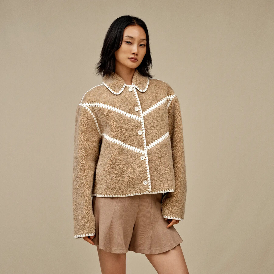 エリソン ugg フラフ シェル ジャケット
